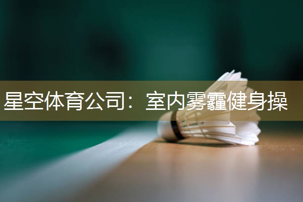 星空体育公司：室内雾霾健身操